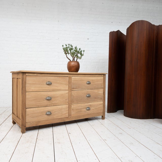 Oak Commercial Unit with Drawers, 1920s For Sale - Image 4 of 10
