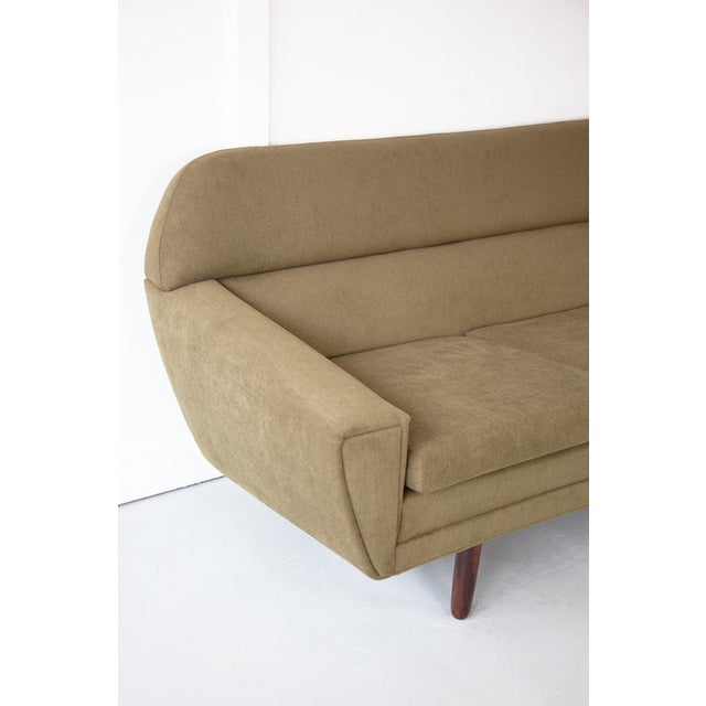 Textile Vintage Danish Sofa in Fabric, 1960s For Sale - Image 7 of 8