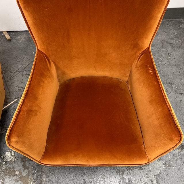 Four Hands Jacob Swivel Chairs, Pair For Sale - Image 9 of 12