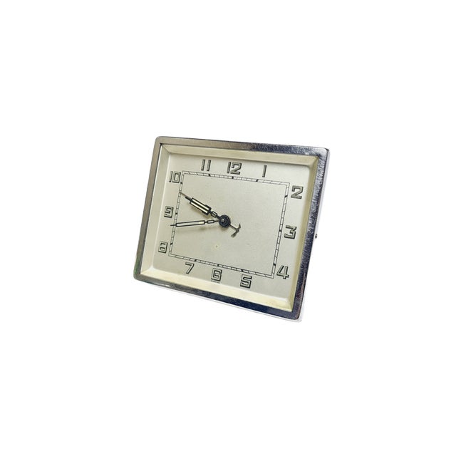 Vintage French Clock, 1930s For Sale - Image 9 of 9