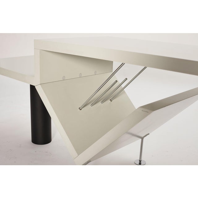 Attyka 2 Console Table by Jacob Jensen for Bang & Olufsen, Denmark, 1980s For Sale - Image 11 of 18