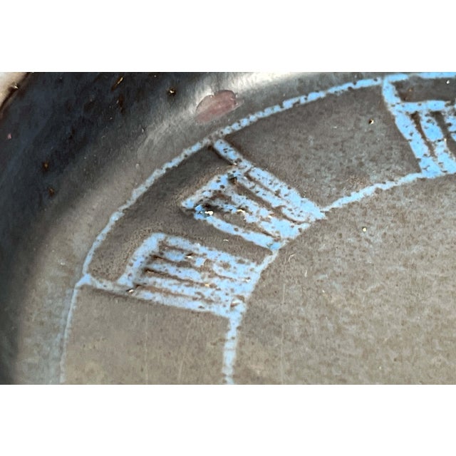 Mid-Century Modern Mid-Century Modern Danish Studio Pottery Bowl from Sejer Keramik, 1960s For Sale - Image 3 of 12