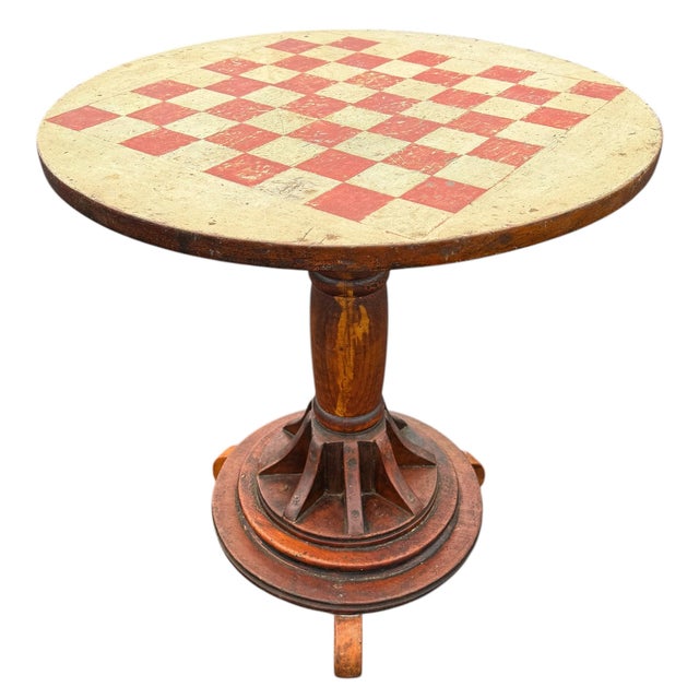 19th Century 19th Century American Games Table For Sale - Image 5 of 15
