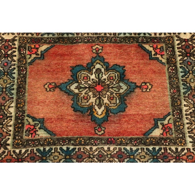 Vintage Persian Khorassan Rug - 01'07 X 02'00 For Sale - Image 4 of 9