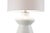 Add a modern touch to any design style with Tokyo Vase Lamp. This matte white glazed ceramic lamp has graceful curves....