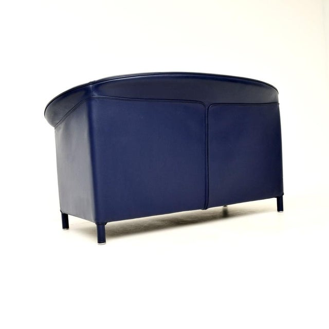 Vintage Two-Seater Sofa in Leather from Wittmann, 1980 For Sale - Image 6 of 11