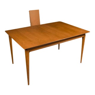 1950s Mid Century Dining Table John Van Koert Drexel Projection For Sale