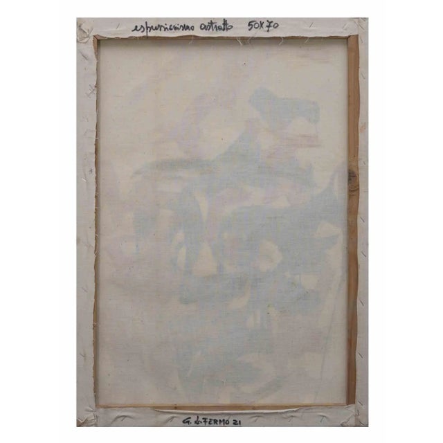 Abstract Expressionism is an original artwork realized by Giorgio Lo Fermo (b. 1947) in 2021. Original Oil Painting on...