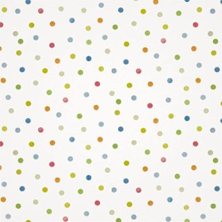 Harlequin Bon Bon Wallpaper in Sky/Gecko/Ochre For Sale