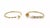 Contemporary Ippolita Glamazon Stardust Blue Sapphire 18k Yellow Gold Hoop Earrings, 2 Pieces For Sale - Image 3 of 6
