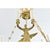 Metal Early 19th Century French Empire Quality Brass and Tole Chandelier For Sale - Image 7 of 12