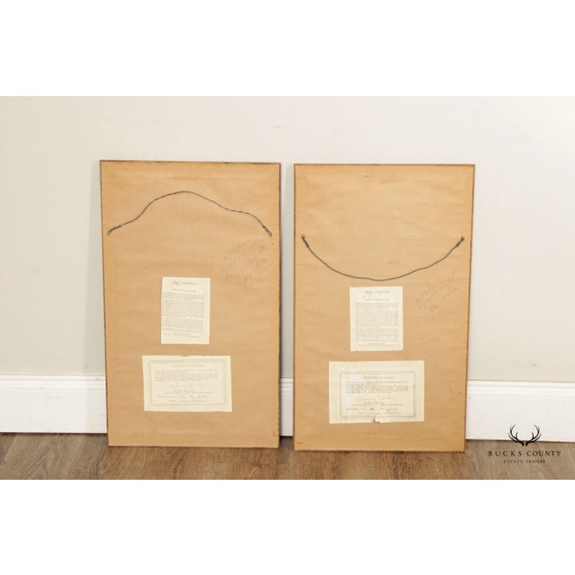 Mary Selfridge Pair Native American Art Prints, Custom Framed For Sale - Image 11 of 12