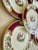 1930s Myott Staffordshire Chelsea Bird Salad Plates Burgundy Gold English China - Set of Eight (8) 7 7/8” For Sale - Image 9 of 11