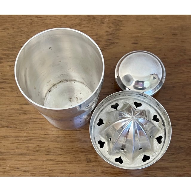 St. Medard Art Deco 3 Piece Cocktail Shaker, C. 1930's For Sale In San Francisco - Image 6 of 11
