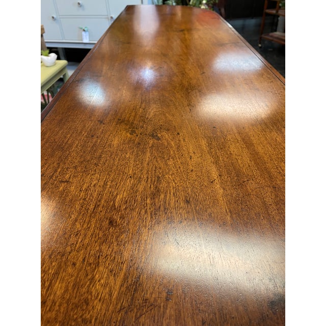 John-Richard Late 20th Century John-Richard Carved Wood Console Table With Four Drawers For Sale - Image 4 of 10