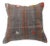 Handwoven Gray Turkish Kilim Pillow Cover For Sale