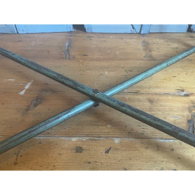 French Folding Market Table, 1950s, Set of 2 For Sale - Image 10 of 15