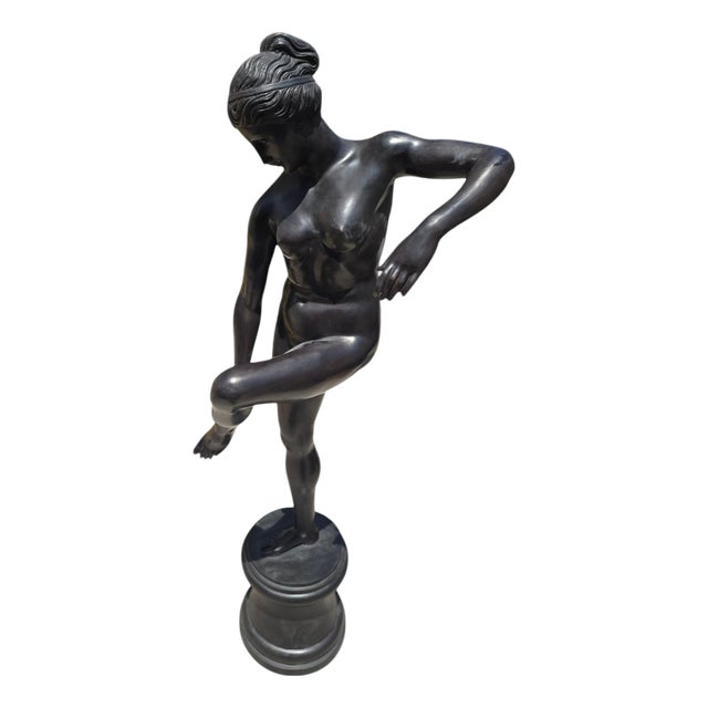 Large Greek Style Sculpture of Aphrodite (Venus), 1940, Bronze For Sale