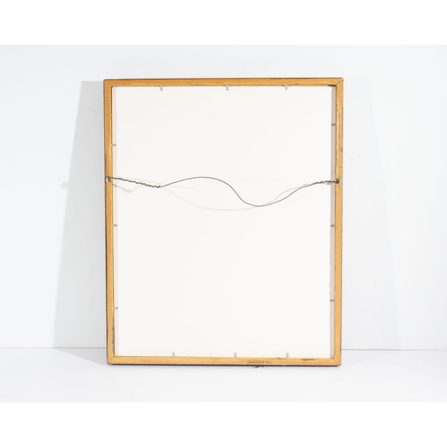1962 Abstract Ink Painting by Walter Stomps For Sale In Indianapolis - Image 6 of 8