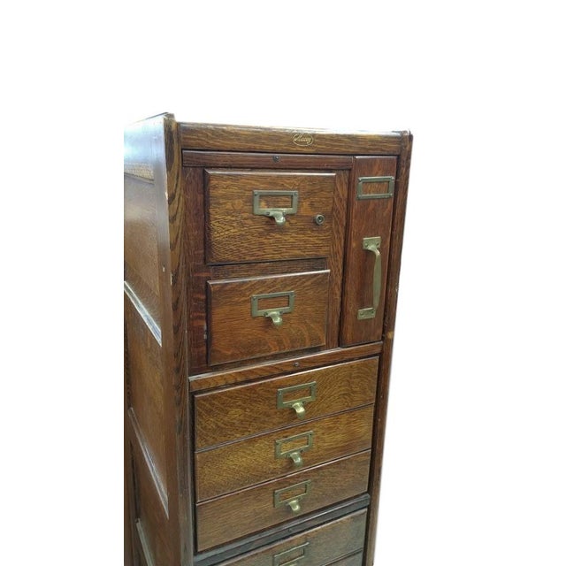 Macey Antique Standing File Chairish