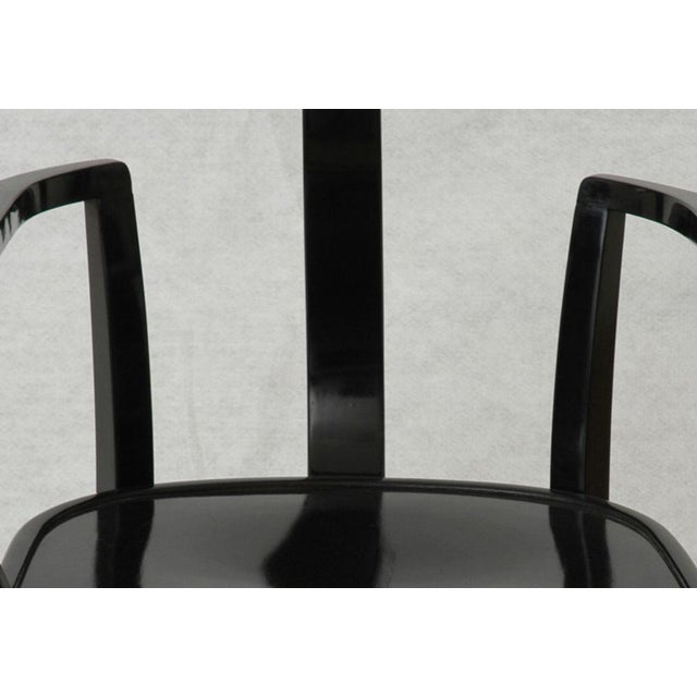 Constructivist Bentwood Back Sprung Armchair Mod. 411 by J. Heisler, 1930s For Sale - Image 13 of 16