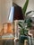 Late 20th Century Late 20th Century Sally Sirkin for J. Robert Scott Glass and Polished Nickel Lamp With Glossy Parchment Shade For Sale - Image 5 of 8