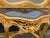 Wood Mid 20thC French Louis XVI Rococo Gold Console Table With Mirror - Set of 2 Pc For Sale - Image 7 of 11