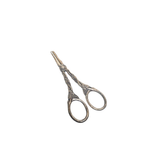 Danish Art Nouveau Grapes Scissors, 1920s For Sale - Image 3 of 8