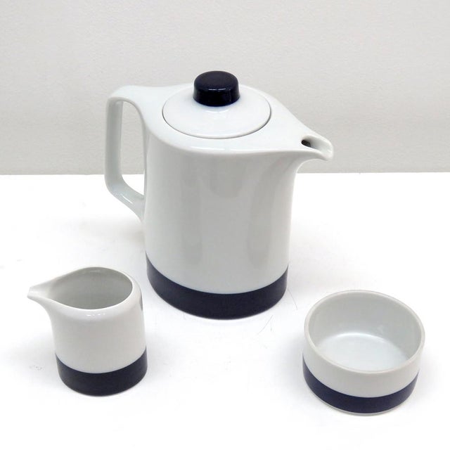White Small Coffee Set ‘Novum 65’, Lorenz Hutschenreuther For Sale - Image 8 of 10