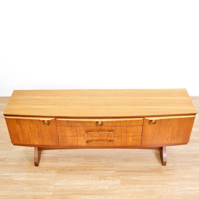 1960s Mid Century Teak Credenza by Beautility, Attributed For Sale - Image 10 of 10