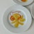 1990s 1990s Limoges France Orange Print Plates; Set of 6 For Sale - Image 5 of 8