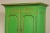 French Louis XV Style Custom Green Painted Large Armoires - A Pair For Sale In Philadelphia - Image 6 of 13