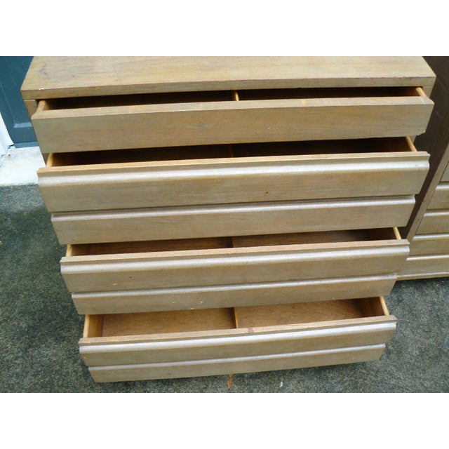 Herbert Ten Have Cross Country Line Matching Sligh Chests - a Pair For Sale - Image 11 of 13