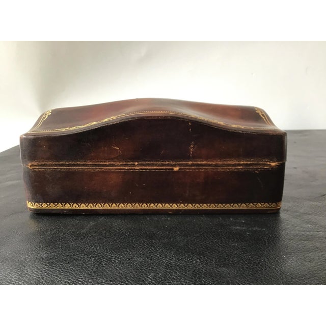 1960s Italian Leather Box For Sale In New York - Image 6 of 12