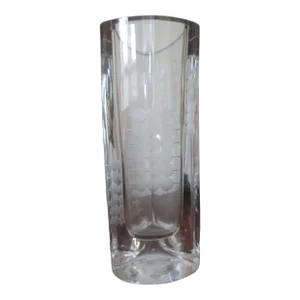 Vintage 1960s Lead Crystal Vase