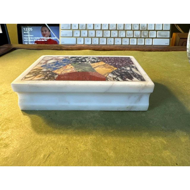 Late 19th Century Grand Tour Italian Specimen Marble Paperweight For Sale - Image 4 of 5