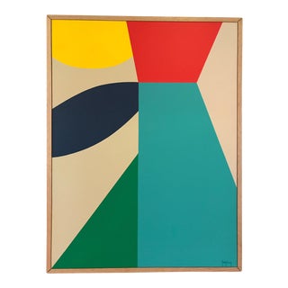 Tony Curry 8 Color Modern Abstract Painting For Sale