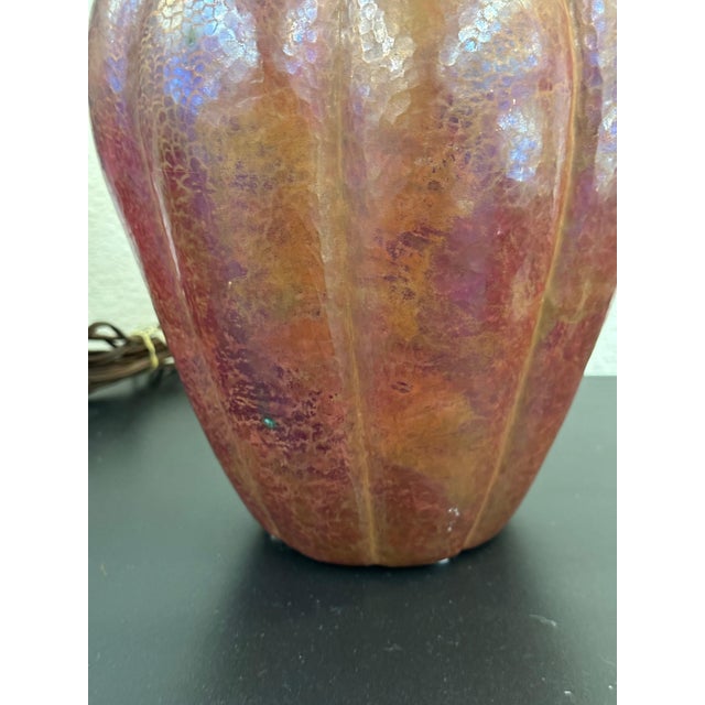 Arts and Crafts Hand Hammered Copper Vase For Sale In Palm Springs - Image 6 of 12