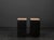 Brutalist Patinated Wood Cube Coffee Tables, 1960s, Set of 2 For Sale - Image 15 of 18