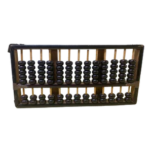 Vintage 1900 Chinese Wood Abacus