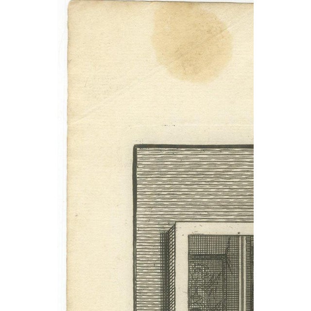 Paper Pieter Mortier, Jehoiakim Burns Jeremiah's Scroll and Ezekiel's Vision, 1700, Engraving For Sale - Image 7 of 12