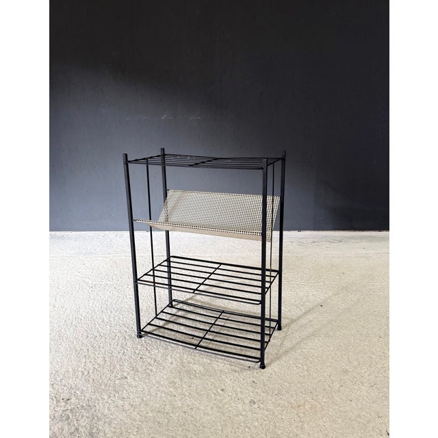 Mid-Century Industrial Newspaper Rack from Pilastro, Netherlands, 1950s For Sale - Image 13 of 13