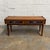 Mid-Century Modern Danish Modern Teak Low Entry Cabinet With Blue Ceramic Tile Drawers, Circa 1960s For Sale - Image 3 of 7