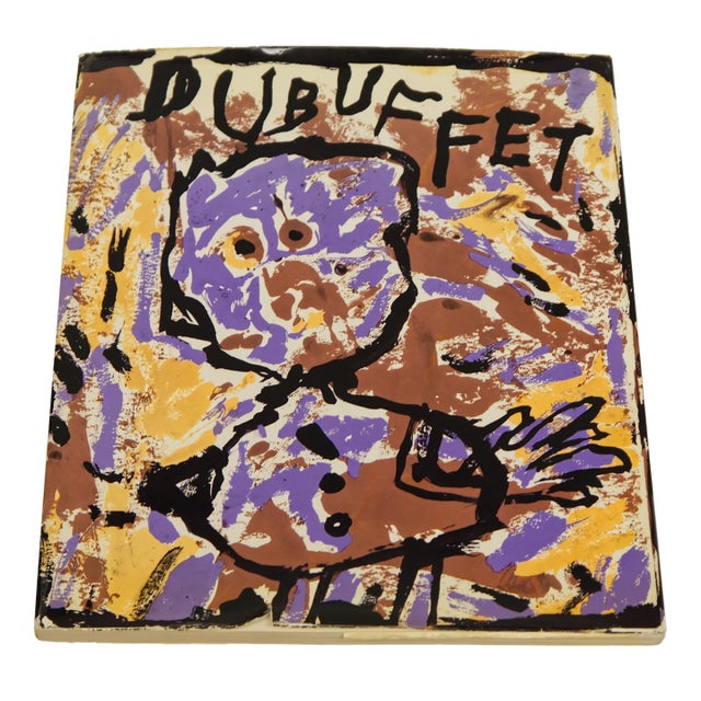 1962 Modern Art Museum’s “Dubuffet” Art Book For Sale