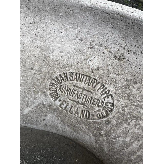 English Cast Stone Garden Urns, Set of 2 For Sale - Image 15 of 18