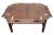 Vintage Baker Historic Charleston Collection Chippendale Style Mahogany Butler’s Tray Coffee Table For Sale - Image 9 of 11