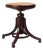 Austrian Piano Stool in Beech and Bentwood by Michael Thonet for Thonet, 1890s For Sale