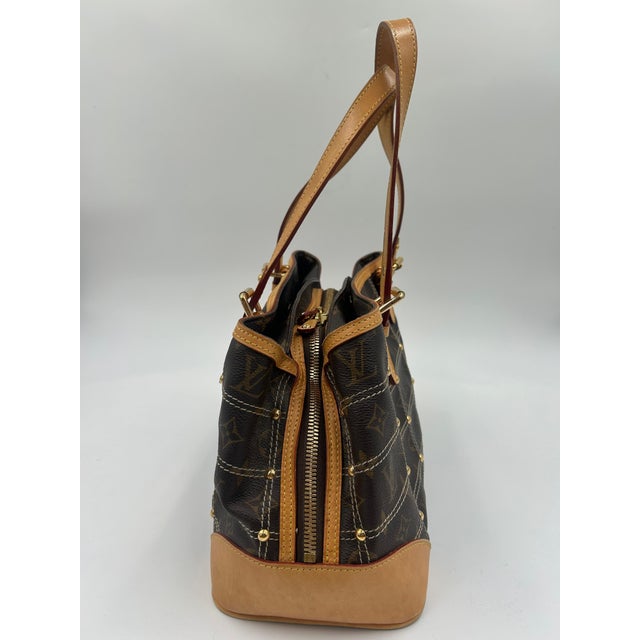 Louis Vuitton Monogram Limited Edition Riveting Bag 2007 For Sale - Image 12 of 12