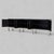 Black 1970s Hollywood Regency Black Credenza in the Style of Tommi Parzinger, Chrome For Sale - Image 8 of 12