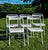 1960s Folding Chairs from Souvignet, 1960s, Set of 5 For Sale - Image 5 of 9